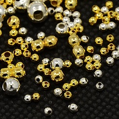 1 Box Mixed Color Iron Round Spacer Beads&nbsp;IFIN-X0002-01-B