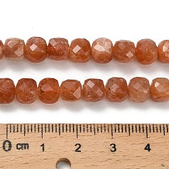 Natural Sunstone Beads Strands&nbsp;G-Z106-F02