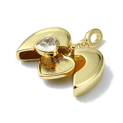 Rack Plating Real 18K Gold Plated Brass Pendants&nbsp;KK-B084-04G