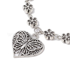 Tibetan Style Alloy Charm Bracelets&nbsp;BJEW-JB10096-02