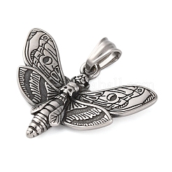 304 Stainless Steel Pendants&nbsp;STAS-P372-01AS