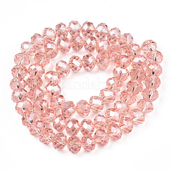 Electroplate Glass Beads Strands&nbsp;LS-EGLA-A034-T2mm-A34