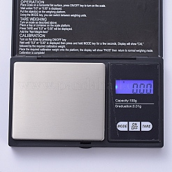 体重計デジタルポケットスケール  100g / 0.01g  デジタルグラムスケール  フードスケール  ジュエリースケール  バッテリーなし  ブラック  128.5x77x19.5mm&nbsp;TOOL-G015-04B