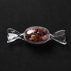 Natural Red Jasper Chip Decorates&nbsp;DJEW-D004-01B