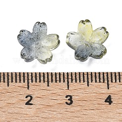 Dyed & Heated Glass Bead Caps&nbsp;GLAA-Z019-03H