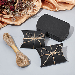 100Pcs Cardboard Paper Candy Pillow Gift Boxes&nbsp;CON-BC0008-15A