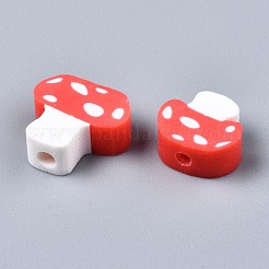 Handmade Polymer Clay Beads&nbsp;CLAY-N011-016F