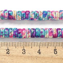 Baking Paint Synthetic Turquoise Beads Strands&nbsp;G-H060-02B-03