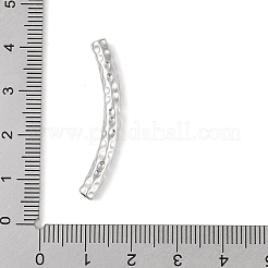 304ステンレス鋼湾曲チューブビーズ  ステンレス鋼色  36.5x4mm  穴：2.5mm&nbsp;LS-STAS-M071-03A-P