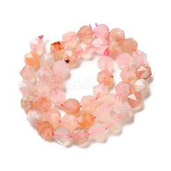 Natural Cherry Blossom Agate Beads Strands&nbsp;G-K382-A11-02