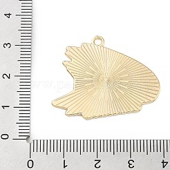 スポーツ合金エナメルペンダント  ゴールドカラー  スケート  26.5x34x1mm  穴：2mm&nbsp;LS-ENAM-I074-01G-10