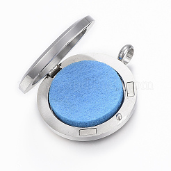 316 Surgical Stainless Steel Diffuser Locket Pendants&nbsp;STAS-H404-08A