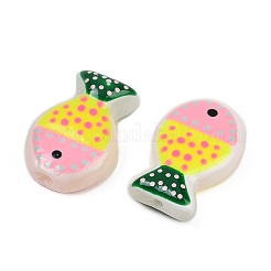 Baking Paint Glass Beads&nbsp;LAMP-F036-02E