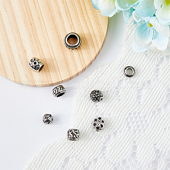 8Pcs 8 Style 316 Surgical Stainless Steel Beads&nbsp;STAS-UN0046-61