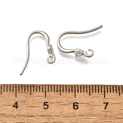 304ステンレススチールラインストーンピアスフック  DIYイヤリングアクセサリー  ステンレス鋼色  17x13x3.5mm  穴：1.6mm&nbsp;STAS-D310-01P-03