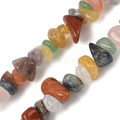 Natural Mixed Stone Chip Beads Strands&nbsp;G-T149-02