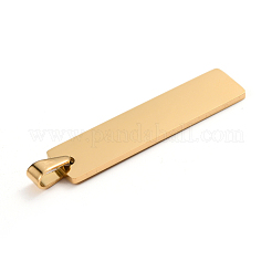 Ion Plating(IP) 304 Stainless Steel Pendants&nbsp;STAS-D142-01B-G
