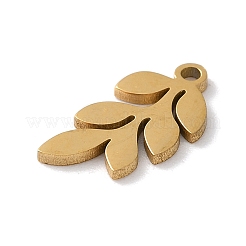 304 Stainless Steel Pendants&nbsp;STAS-P338-06G