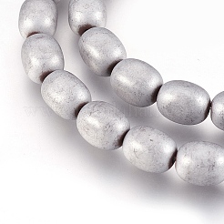 Electroplate Non-magnetic Synthetic Hematite Bead Strands&nbsp;G-I208-14F-D