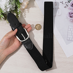 Imitation Leather Elastic Softball Belts&nbsp;AJEW-WH20006-283B