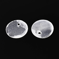 Natural Capiz Shell Disc Charms&nbsp;BSHE-T014-03