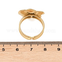 304 Stainless Steel Open Cuff Ring&nbsp;X-PW-WG89244-02