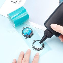 28スタイルのオーシャンシリーズ亜鉛合金ペンダント7個  DIYペンダント作り用  リング＆ヒトデ＆リング＆イルカ＆ウェーブ  ガンメタ色  37.5~41x34~39x3.5~5mm  穴：2mm  4個/スタイル&nbsp;FIND-OC0001-42