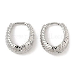 Brass Hoop Earrings&nbsp;EJEW-D320-15P