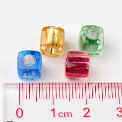 混合キューブアクリルビーズ  約8 mm幅  長さ7.5mm  穴：4mm&nbsp;X-PB78P9520