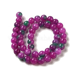 Natural Dyed White Jade Beads Strands&nbsp;G-M402-C03-20