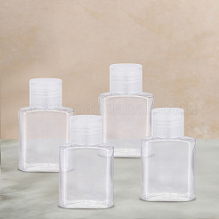 4mlペットボトル30本  ペットフリップキャップ付き漏れ防止スクイーズボトル  洗濯洗剤のサンプル用  粘着ステッカー2枚付き  ミックスカラー  3.5x2.1x7.8cm  容量：30ml（1.01fl.oz）&nbsp;AJEW-LP0004-33