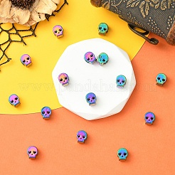 15Pcs Rack Plating Alloy European Beads&nbsp;FIND-YW0008-26