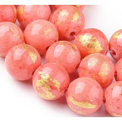 Natural Mashan Jade Beads Strands&nbsp;G-F670-A04-4mm