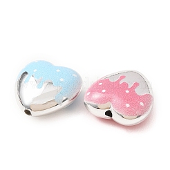 Plating Printed Acrylic Beads&nbsp;AC-CBACACC-15