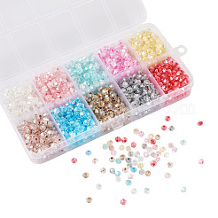 1420Pcs 10 Colors Glass Seed Beads&nbsp;SEED-TA0001-53
