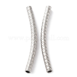 Non-Tarnish 304 Stainless Steel Tube Beads&nbsp;STAS-K259-13P