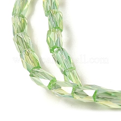 Electroplate Glass Beads Strands&nbsp;GLAA-P068-AB01