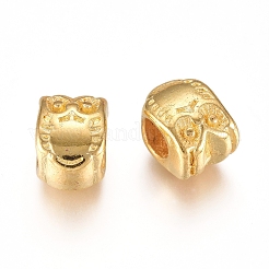Alloy European Beads&nbsp;MPDL-ZN47088-G-LF
