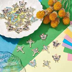 30Pcs 6 Styles Alloy Pendants&nbsp;ENAM-CJ0005-31