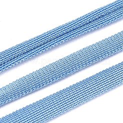 チロリアンテープ  服飾材料  ライトスカイブルー  3/4インチ（19mm）〜3/4インチ（20mm）  約72.18ヤード（66m）/ロール&nbsp;OCOR-N011-01A-05