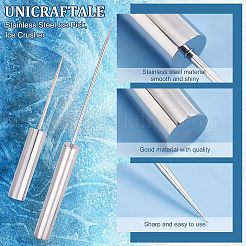 2Pcs 2 Style 201 Stainless Steel Ice Pick&nbsp;TOOL-UN0001-14