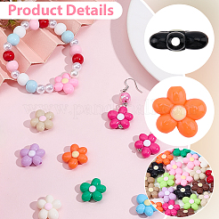 50Pcs Opaque Acrylic Beads&nbsp;MACR-SC0002-67