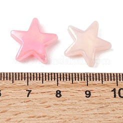 UV Plating Opaque Acrylic Beads&nbsp;OACR-G058-18A