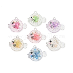Transparent Luminous Acrylic Pendants&nbsp;TACR-Z002-02