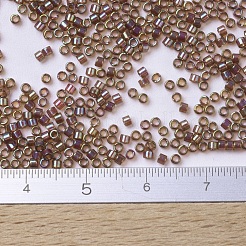 MIYUKIデリカビーズ  シリンダー  日本製シードビーズ  11/0  （db0122)ルートビアゴールド光沢  1.3x1.6mm  穴：0.8mm  約10000個/袋  50 G /袋&nbsp;SEED-X0054-DB0122