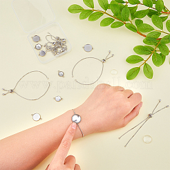 DIY Blank Dome Links Bracelet Making Kits&nbsp;DIY-DC0002-48