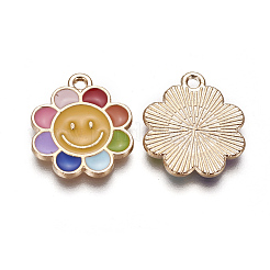 Alloy Enamel Pendants&nbsp;ENAM-N047-G01