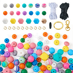 DIY Keychain Bracelet Making Kit&nbsp;DIY-TA0004-19