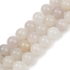 Natural Pink Rabbit Hair Rutilated Quartz Beads Strands&nbsp;G-H093-B05-8mm