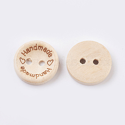 Wooden Buttons&nbsp;BUTT-K007-11A